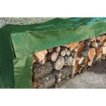 Werka pro ? b�che de protection verte 240 g / m� ? dimensions 2 x 8 m ? imperm�able et ind�chirable ? ...
