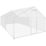 Idmarket - b�ches waterproof blanches 1 arri�re + 2 c�t�s 150 gr pour enclos poulaillers