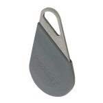 Badge de proximit mifare 13, 56 mhz pour contrle d'accs vigik gris bticino bt348244