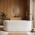 Badplaats - baignoire autoportante havana 170 x 80 x 58 cm - b