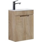 Meuble lave - mains thermis 40 x 22 cm - chne clair - - badplaats
