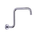 Bras de douche cantilever en laiton chrom