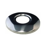 Rosace pour robinet en laiton chromé 1 / 2 Rosace pour robinet en laiton chromé 1 / 2