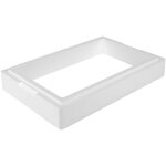 Bague grossissante pour bo�te thermique thermobox polystyr�ne 580x380x90mm arpack
