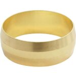 Bagues laiton �16 pour raccord � compression (x5)