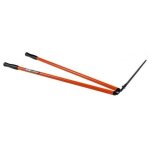 Bahco - cisaille  gazon  poignes avec revtement plastique, 110 cm