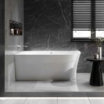 Bernstein - baignoire d'angle design acrylique pour salle de bain, isolation thermique - montage gauche ... Bernstein - baignoire d'angle design acrylique pour salle de bain, isolation thermique - montage gauche ...