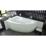 Baignoire d'angle natalia gauche avec tablier