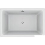 Jacob delafon - baignoire bain douche capsule compacte et profonde 140 x 90 cm