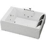 Baignoire baln�o - 2 places - 515 l - 182 x 122 x 62 cm - angle droit - thalassa
