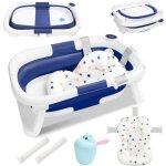 Baignoire bébé pliante pour 0 - 6 ans bébé avec tapis de bain détachable - bouchon de vidange / tpe coussin ... Baignoire bébé pliante pour 0 - 6 ans bébé avec tapis de bain détachable - bouchon de vidange / tpe coussin ...