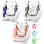 Baignoire bébé pliante coussin de bain + thermomètre + bouchon de vidange + 63 x 43 x 20 cm gris - swanew ... Baignoire bébé pliante coussin de bain + thermomètre + bouchon de vidange + 63 x 43 x 20 cm gris - swanew ...