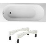 Villeroy&boch - baignoire droite 170 x 70 villeroy et boch o novo solo acrylique avec pieds