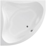 Aqualine - baignoires - baignoire dunaj ii, 140x140x48 cm, blanc g1340