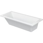 Duravit - baignoire d - code rectangulaire 1700x750 mm, avec un dossier, en acrylique sanitaire, blanc ... Duravit - baignoire d - code rectangulaire 1700x750 mm, avec un dossier, en acrylique sanitaire, blanc ...