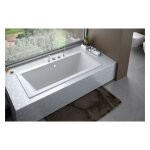 Baignoire emilia ultra - slim 155 / 165 / 170 / 175 / 180 / 190 cm - 165 x 75 cm