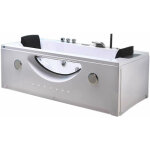 Eliteshopping - baignoire hydromassage blanc chromothrapie 180 x 90 cm 8 jets ? eden