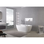 Bernstein - baignoire lot roma plus 2. 0 acrylique - 165. 5 x 74. 5 x 58 cm - couleur slectionnable ...