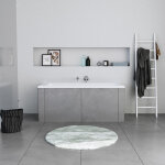 Duravit - baignoire murale en acrylique rectangulaire  encastrer design pour salle de bain - 170x70x42cm ...
