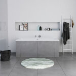 Duravit - baignoire murale en acrylique rectangulaire  encastrer design pour salle de bain, 2 dossiers ...