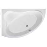 Aqualine - baignoires - baignoire orava 148x90x38 cm, gauche, blanc g1590