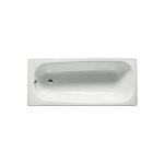 Roca - baignoire rectangulaire avec pieds perce 1 trou contesa 150x70 blanc