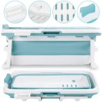 Baignoire pliable pour adulte avec couvercle amovible salle de bainpour douche - charge maximale 200 ...