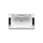 Roca - baignoire rectangulaire 2 places becool 1900 x 1100mm - blanc