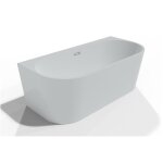 Baignoire ilot naos 170 blanche 170 x80 x58 cm, by spalina