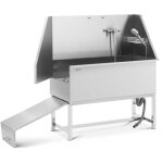 Baignoire de toilettage pour chien - physa - dimensions : 122 x 56 x 142 cm - capacité de charge : 60 ... Baignoire de toilettage pour chien - physa - dimensions : 122 x 56 x 142 cm - capacité de charge : 60 ...