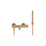 Cristina ondyna - bain / douche triverde + kit douchette / flexible / sup or brosse robinetterie triverde ... Cristina ondyna - bain / douche triverde + kit douchette / flexible / sup or brosse robinetterie triverde ...