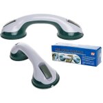 Poigne de scurit pour salle de bains avec fixation par ventouse 26 cm pour personnes ges handicapes ...