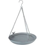 Bain oiseaux � suspendre en m�tal - d 30, 4 cm x h 5, 8 cm - livraison gratuite