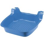 Bain de pied de piscine bleu