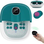 Bain de pieds pliable thalasso 500w avec bulles et rouleaux, bain massage hydromasseur 3 températures ... Bain de pieds pliable thalasso 500w avec bulles et rouleaux, bain massage hydromasseur 3 températures ...
