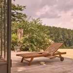 Berah getah - bain de soleil en teck huil� massif