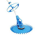 Wiltec balai automatique de piscine ? 830 x 440 x 185 mm ? 5000 l / h ? pour 8 x 4 m max. ? avec 12 tuyaux ...