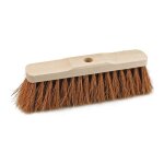 Balais coco longueur 500 mm avec trou de manche bois de selle