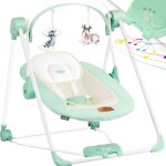 Kidiz - balançoire bébé avec 5 réglages de vitesse balançoire bébé pliable balançoire chaise haute avec ... Kidiz - balançoire bébé avec 5 réglages de vitesse balançoire bébé pliable balançoire chaise haute avec ...