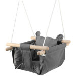 Balancoire enfant exterieur jardin en bois accessoire interieur tissu siege fait main balan�oire pour ...