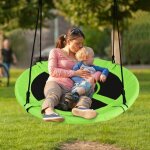 Skecten - balan�oire nid d'oiseau rond 1001001. 8cm vert