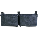 Balconni�re 2 sacs gris en feutre g�otextile