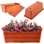 Balconni�re 40 cm pot de fleur + support - kadax