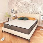 Baldiflex - matelas paris en mousse � m�moire avec haute adaptabilit� - 180x200 cm