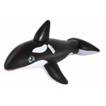 Ac - deco - baleine gante  chevaucher - 203 x 102 cm - noir - livraison gratuite