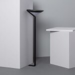 Ledkia - balise led solaire ext�rieure en saillie sur pied 80cm yuma big avec d�tecteur mouvement radar ...