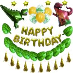 Ballon aluminium et baudruche dinosaure x33