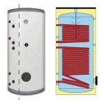 Fcs - ballon prparateur ecs solaire onsen - 2 changeurs - 500l