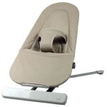 Bambisol - transat balancelle design 2 inclinaisons d'assise - de la naissance a 9 kg - beige