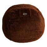 Bananair - pouf gant fourrure - 120 cm - banabag chocolat